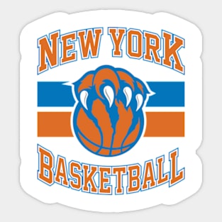 New York Basketball Sticker